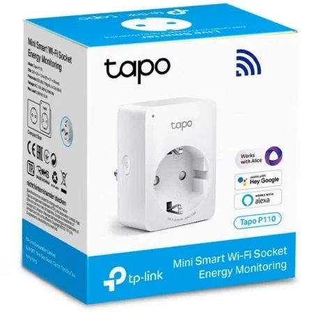 Tp-Link Enchufe Inteligente WiFi Tapo P110 Tp-Link Enchufe Inteligente WiFi Tapo P110
